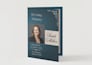 create beautiful memorial program designs within 24 hours